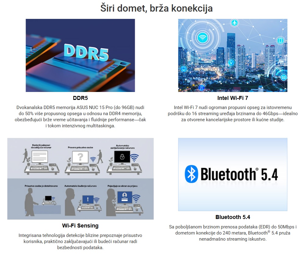 siridomet i brza konekcija