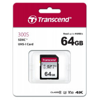 Slika SD Card 64 GB Transcend TS64GSDC300S