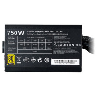 Slika 750W Cooler Master MWE Gold MPY-7501-ACAAG
