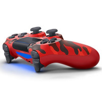 Slika Sony DualShock PS4 Red Camouflage