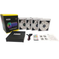 Slika 120x120 Azza Hurricane II ARGB 4-in-1 set + RF Remote control