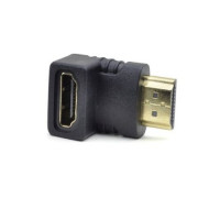 Slika proizvoda FAST ASIA Adapter HDMI (M) - HDMI (F) crni ugaoni