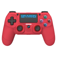 Slika proizvoda Dragonwar PS4 Dragon Shock 4 Wireless Red