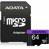 Slika proizvoda SD Card 64 GB A-DATA AUSDX64GUICL10-PA1