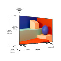 Slika Hisense 43A6K 4K UHD Smart 43"