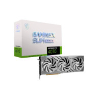 Slika proizvoda MSI GeForce RTX 4070 GAMING X SLIM White 12G