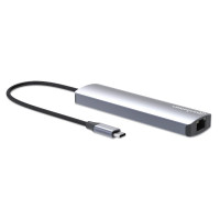 Slika Manhattan USB-C PD 6-in-1 4K Multiport Hub