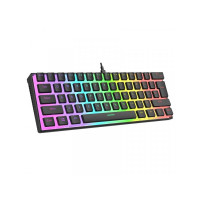 Slika Rampage RADIANT K11 Red Switch US RGB crna
