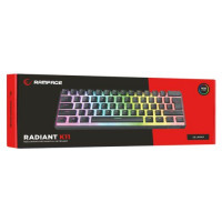 Slika Rampage RADIANT K11 Red Switch US RGB crna