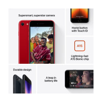 Slika iPhone SE 256GB Midnight MMXM3SE/A