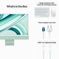 Slika iMac 24 M3 256GB Green - INT MQRA3ZE/A