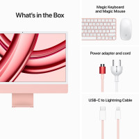 Slika iMac 24 M3 256GB Pink - INT MQRD3ZE/A
