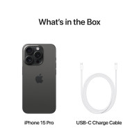 Slika iPhone 15 Pro 256GB Black Titanium MTV13SX/A