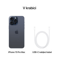 Slika iPhone 15 Pro Max 512GB Blue Titanium MU7F3SX/A