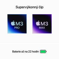 Slika MacBook Pro 16" M3 Pro 512GB Space Black - INT MRW13ZE/A