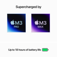 Slika MacBook Pro 14" M3 Pro 1TB Space Black - SRB MRX43CR/A