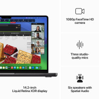 Slika MacBook Pro 14" M3 Pro 1TB Space Black - SRB MRX43CR/A