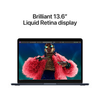 Slika MacBook Air 13,6" M3 Midnight 256GB - SRB MRXV3CR/A