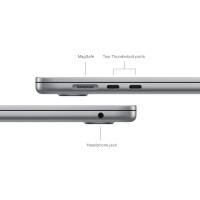 Slika MacBook Air 15,3" M3 Space Gray 256GB- SRB MRYM3CR/A
