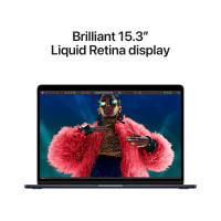 Slika MacBook Air 15,3" M3 Midnight 256GB - SRB MRYU3CR/A