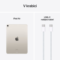 Slika iPad Air M2 Wi-Fi + Cellular 1TB - Starlight MUXU3HC/A