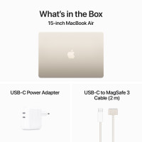 Slika MacBook Air 15,3" M3 Starlight 512GB - SRB