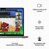 Slika MacBook Pro 14" M3 1TB Space Grey - SRB