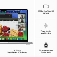 Slika MacBook Pro 14" M3 1TB Silver - SRB
