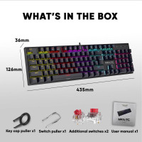 Slika Armaggeddon MKA-7C (2024) Black Clicky