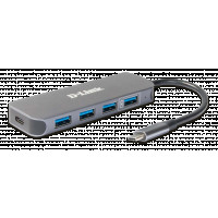 Slika proizvoda D-Link USB-C to 4-Port USB 3.0 DUB-2340