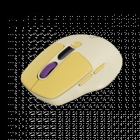 Slika Canyon mouse MW-26 LCD Silent Dual Mode Wireless Yellow