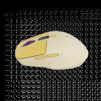 Slika Canyon mouse MW-26 LCD Silent Dual Mode Wireless Yellow