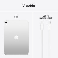 Slika Apple iPad (A16) Cellular 256GB - Silver MD7K4HC/A