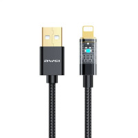 Slika proizvoda AWEI CL-139L USB-A na iPhone crni