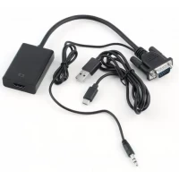 Slika proizvoda Kettz konverter VGA na HDMI + AUX 3.5mm