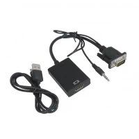 Slika Kettz konverter VGA na HDMI + AUX 3.5mm
