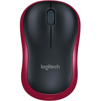 Slika Logitech M186 Wireles Mouse Red 910-004133