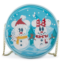 Slika proizvoda Disney Snowman Mickey Minnie Snow Globe Crossbody Bag
