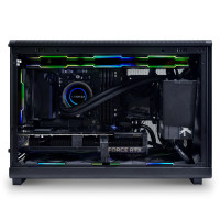 Slika Lian Li DAN A3 mATX /Crno, A3-mATX Black & WOOD