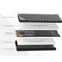 Slika Jonsbo M.2-3 NVMe Gray