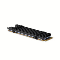 Slika proizvoda Axagon CLR-M2L6 passiv M.2-SSD-2280 6 mm, Crni