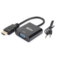 Slika proizvoda Adapter-konverter HDMI-VGA + audio Kettz