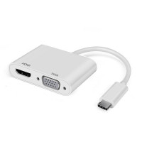 Slika proizvoda Adapter USB 3.1 Tip C - HDMI+VGA m/f