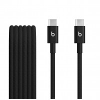 Slika proizvoda Beats USB-C to USB-C Woven Cables (1.5 m) - Bolt Black (2-Pack)