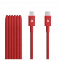 Slika proizvoda Beats USB-C to USB-C Woven Cable (1.5 m) - Rapid Red