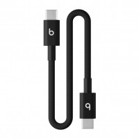 Slika proizvoda Beats USB-C to USB-C Woven Short Cable (20 cm) - Bolt Black