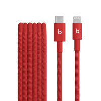 Slika Beats USB-C to Lightning Woven Cable (1.5 m) - Rapid Red