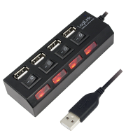 Slika proizvoda Logilink USB 2.0 HUB, 4-port, On/Off