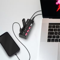 Slika Logilink USB 2.0 HUB, 4-port, On/Off