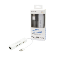Slika Logilink HUB USB 2.0, 3 port, 1 LAN